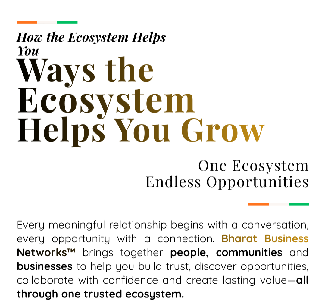 Ways the Ecosystem Helps You Grow